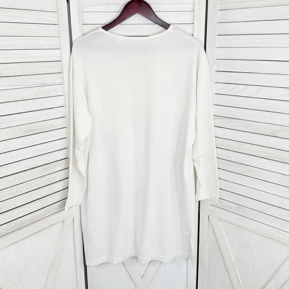 Victoria’s Secret Vintage‎ Capricorn Astrology Cotton Nightshirt White Small